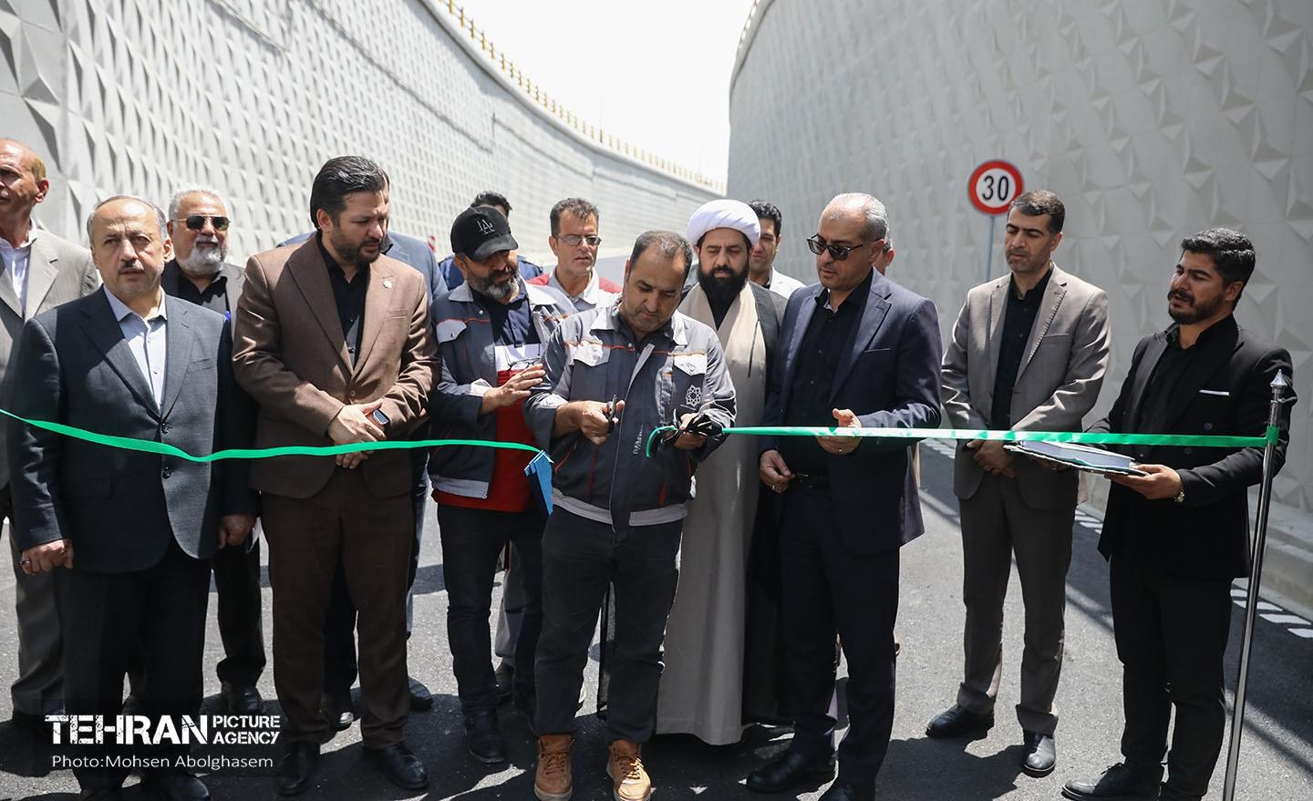 افتتاح دوربرگردان غیرهمسطح بزرگراه شهید همدانی 4