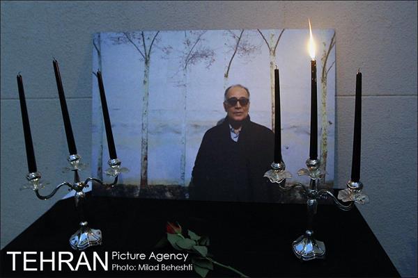 مراسم یادبود عباس کیارستمی در خانه سینما 4