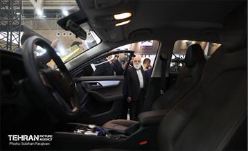 مراسم افتتاح پنجمین نمایشگاه خودرو تهران 4