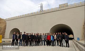 بازدید دانشجویان از پروژه خرازی و تقاطع آبشناسان-جنت آباد  34