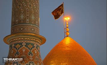 آیین تعویض پرچم گنبد حضرت عبدالعظیم الحسنی(ع) 3