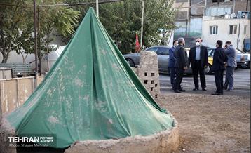 بازدید معاون امور فرهنگی و اجتماعی شهرداری تهران از گرمخانه خاوران 1