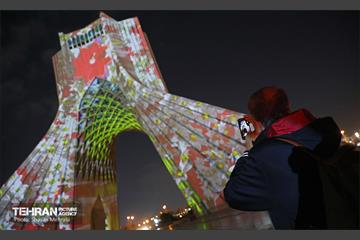 جشن نور در میدان آزادی 4