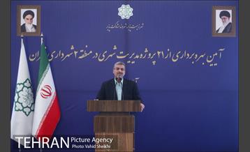 آیین بهره برداری از 21 پروژه شهری منطقه 2 7