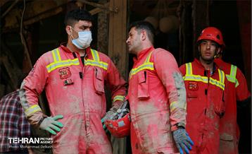 گل روبی و عملیات جست و جوی مفقودین سیل منطقه کن