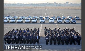 پیشواز نیروهای شهربان و حریم بان از نوروز با حضور شهردار تهران 21
