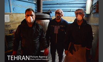 آغاز عملیات ضدعفونی کردن اتوبوس های تهران 20