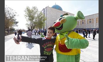 افتتاح نوروزگاه عطر یاس حرم مطهر امام خمینی (ره) 13