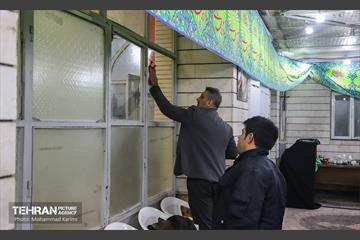 غبارروبی مسجد سیدالشهدا محله نازی آباد 20