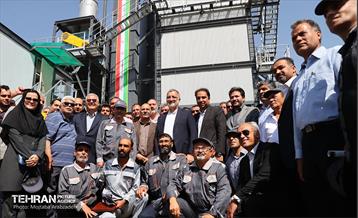آیین افتتاح کارخانه آسفالت غرب 8