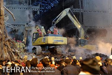 هفتمین روز آواربرداری ساختمان پلاسکو-1 2