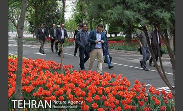 بازدید شهردار،مدیران شهری و اصحاب رسانه از محله هرندی 5