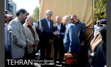 نامگذاری بلوار شهرداری بنام قیصر امین پور با حضور شهردار تهران 1