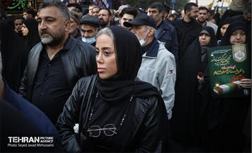 مراسم تشییع پیکرهای ۱۰۰ شهید گمنام 79