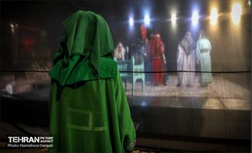 دومیـن شب سوگواره تعزیه‌خوانی «شبیه حسین(ع)» 12