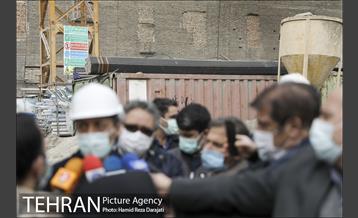 بازدید فتاح رئیس بنیاد مستضعفان از ساختمان پلاسکو 32