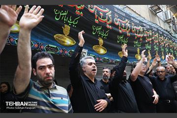عزاداران تاسوعای حسینی در بازار تهران 8