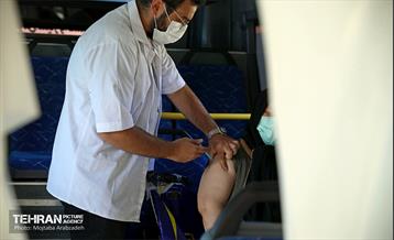 اتوبوس سیار واکسیناسیون - میدان راه آهن 27