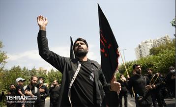 دسته عزاداری دانشگاه امام صادق(ع) در ظهر تاسوعا 19