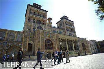 بازدید شهردار بلگراد از کاخ گلستان 14