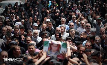 مراسم تشییع پیکر مطهر سرباز شهید ماهان ستاره 2