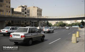 اینجا کارگاهه؛ پل تقاطع غیر همسطح در بزرگراه شهید باقری 8