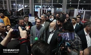 مراسم افتتاح پنجمین نمایشگاه خودرو تهران 32
