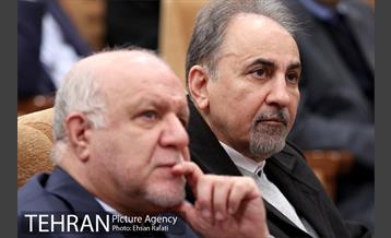 امضای تفاهم نامه همکاری توسعه حمل و نقل ریلی بین وزارت نفت و شهرداری تهران 8