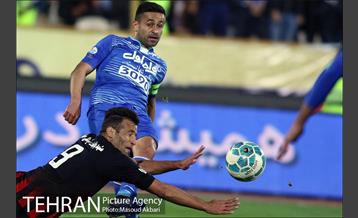 دیدار تیم های فوتبال استقلال تهران و سیاه جامگان