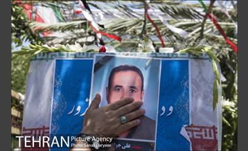 تشییع شهدای حادثه تروریستی تهران 13