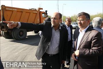 بازدید شهردار تهران از پروژه شهر آفتاب 24