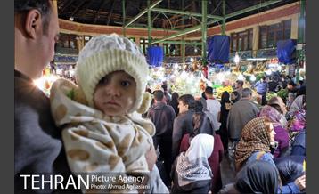 خرید شب عید، بازار تجریش 21