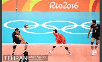 دیدار والیبال ایران و کوبا در المپیک ریو 23
