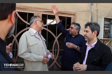 بازدید شهردار تهران از موکب علی ابن موسی الرضا(ع) و صاحب الزمان(عج)