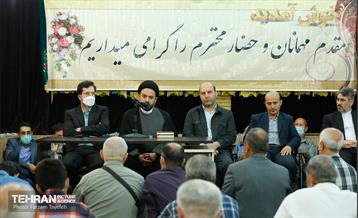 حضور مدیران شهری در منطقه 5