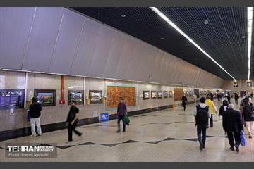 افتتاح نمایشگاه عکس رومانی در ایستگاه مترو تجریش 29