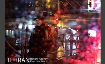 بارش اولین برف پاییزی تهران 3