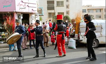 آیین محله تکانی در شهرک بیمه 5