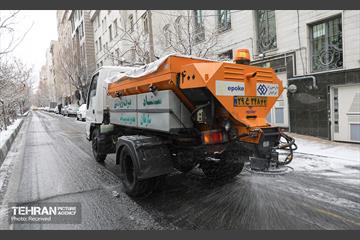 روز برفی تهران - 3 12