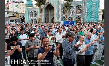 نماز عید فطر در امامزاده صالح(ع) 24