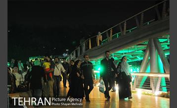 اراضی عباس آباد در شب های رمضان 6