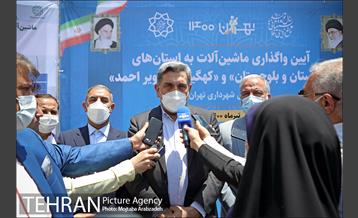 آیین واگذراری ماشین‌آلات به استان‌های سیستان‌و‌بلوچستان 34