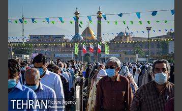 نماز عید فطر در جوار مرقد حضرت عبدالعظیم حسنی(ع) 14