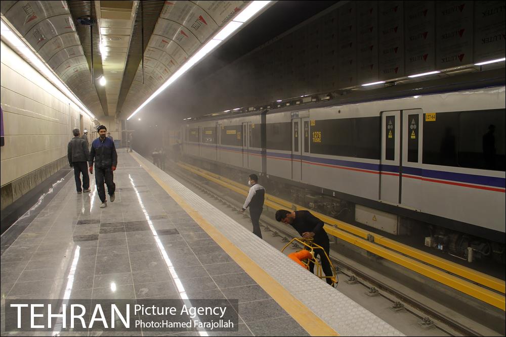 عملیات و مراحل پایانی خط هفت متروی تهران‎ 1