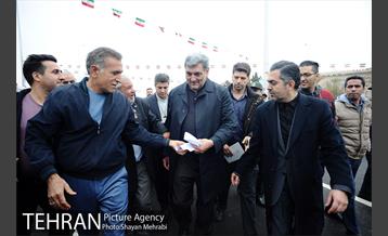 افتتاح فاز نخست پروژه بزرگراه شهید رستگاری 22