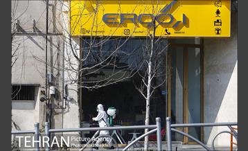 عملیات گسترده ضدعفونی خیابان ولیعصر (عج) توسط آتش نشانان تهران 17