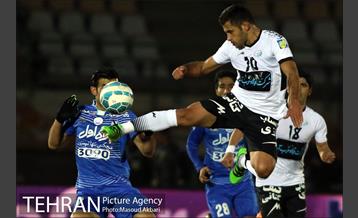 دیدار صبای قم و استقلال در لیگ برتر فوتبال 16