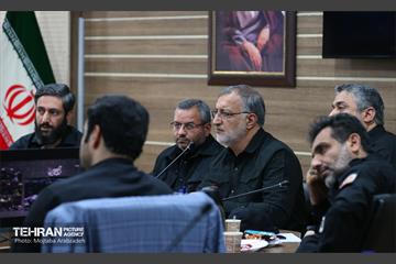 حضور شهردار تهران در مرکز مانیتورینگ منطقه ۲۰