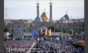 اقامه نماز عید فطر در جوار حرم حضرت شاه عبدالعظیم 17