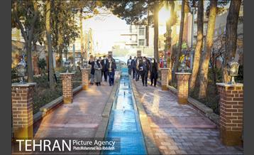 بازدید مصطفی سلیمی از پروژه های منطقه هشت 8